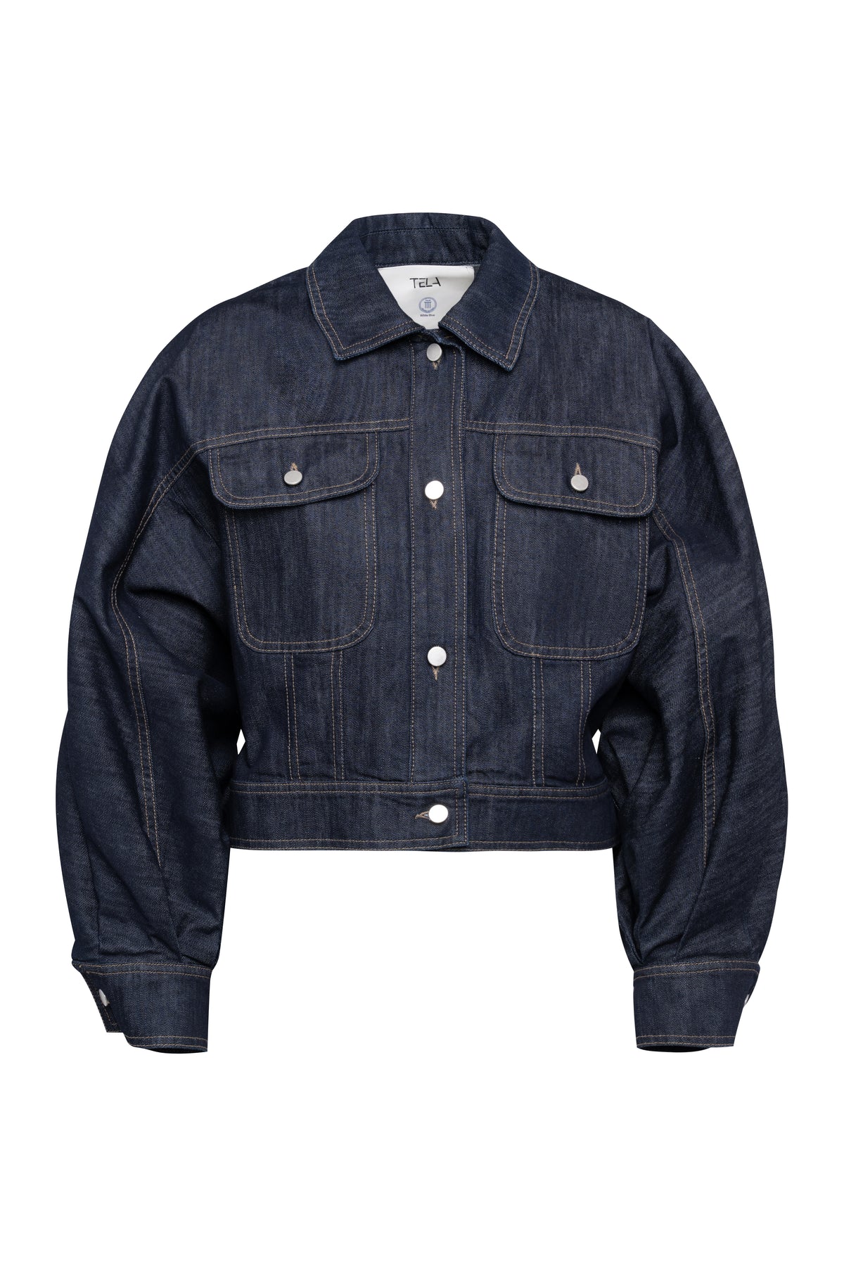 BIANCA DENIM JACKET - DARK BLUE