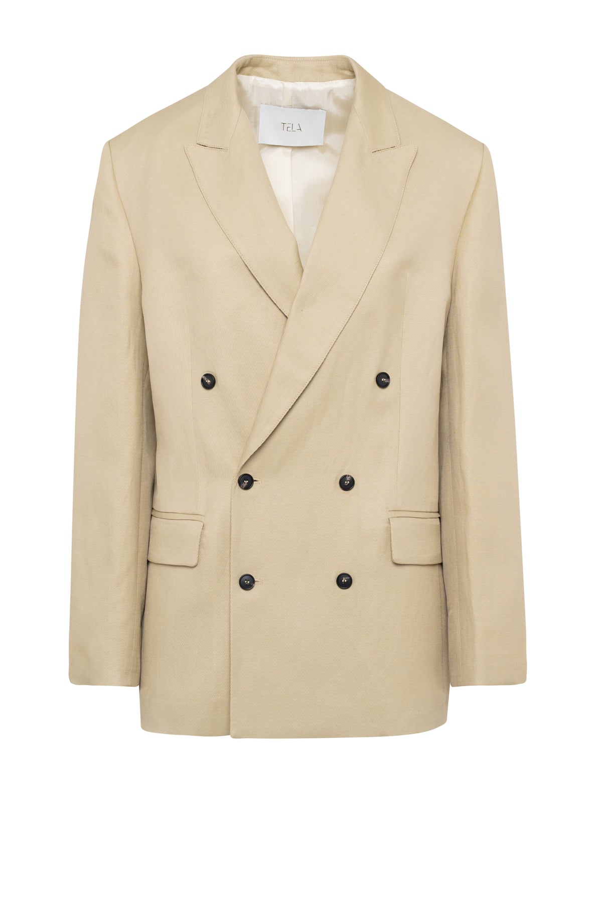 FROST BELTED BLAZER - SAND