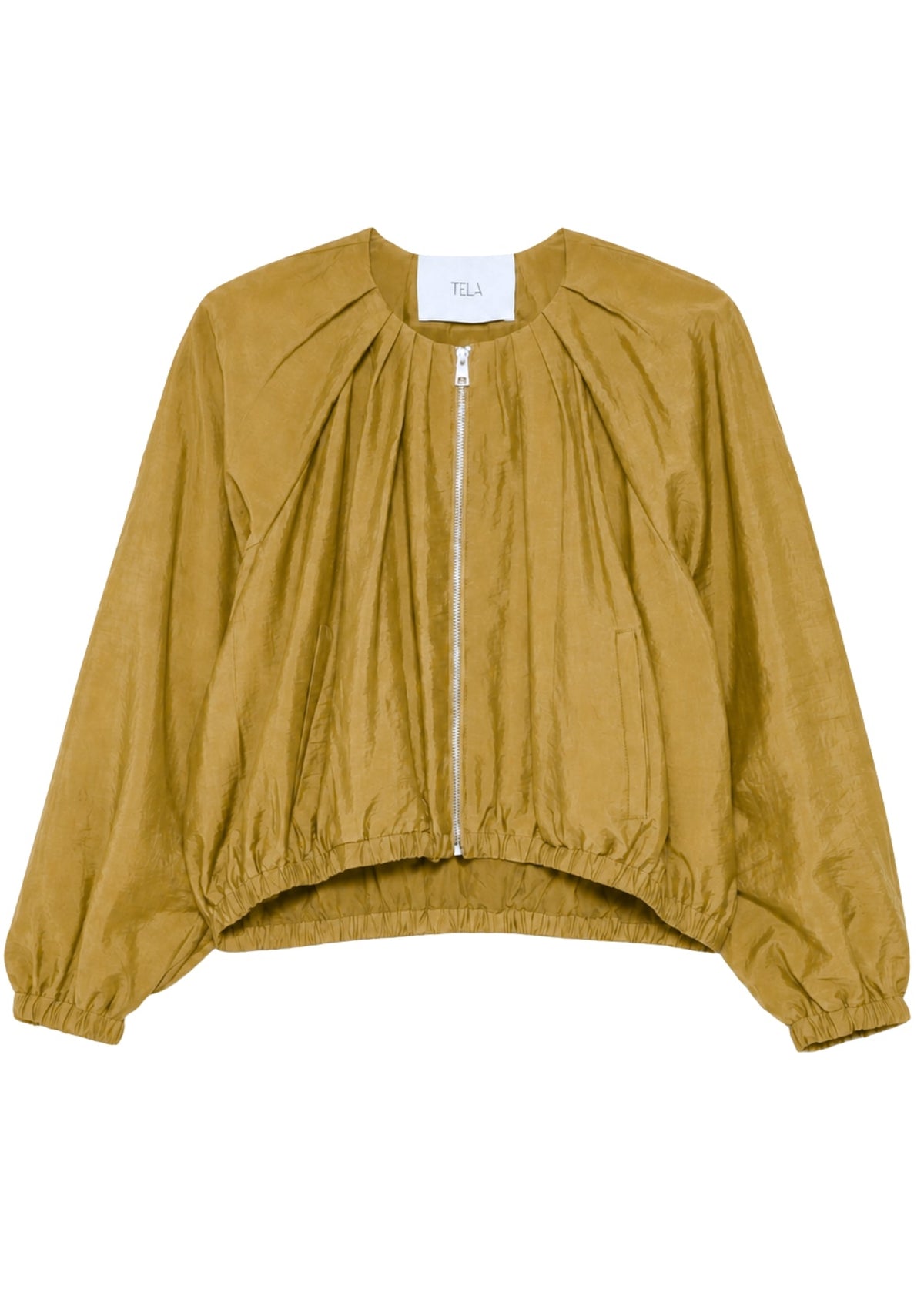 NUBE ZIP JACKET - AMBER